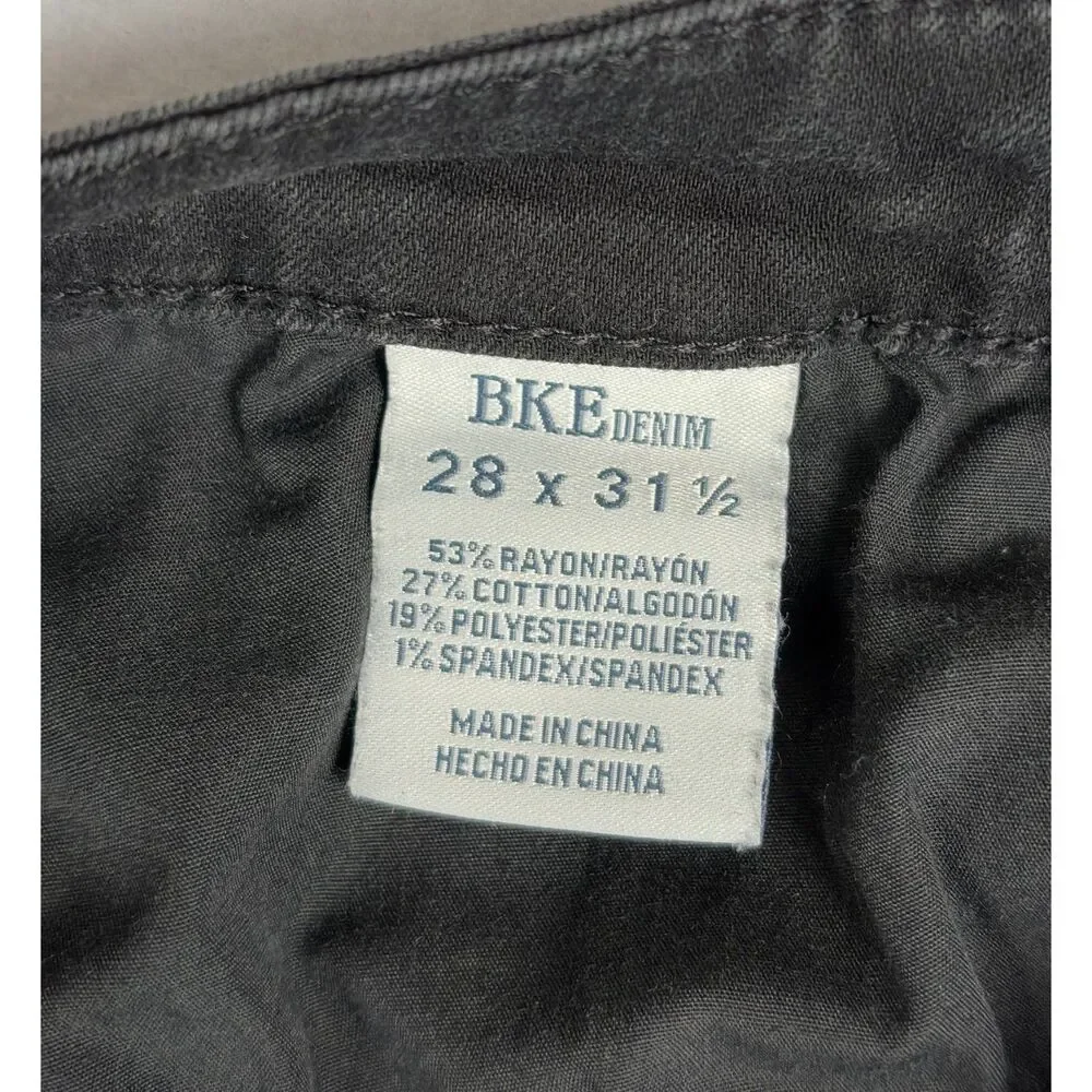 BKE Payton Universal Fit Mid Rise Skinny Jeans Women's 28x31.5 Chic Modern EUC - Picture 4 of 9
